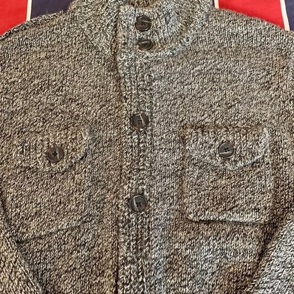 NO EXCESS - FULL ZIP CARDIGAN - Picture 3 of 7